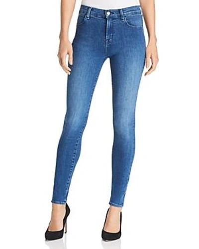 Shop J Brand Maria High-rise Skinny Jeans In Solar