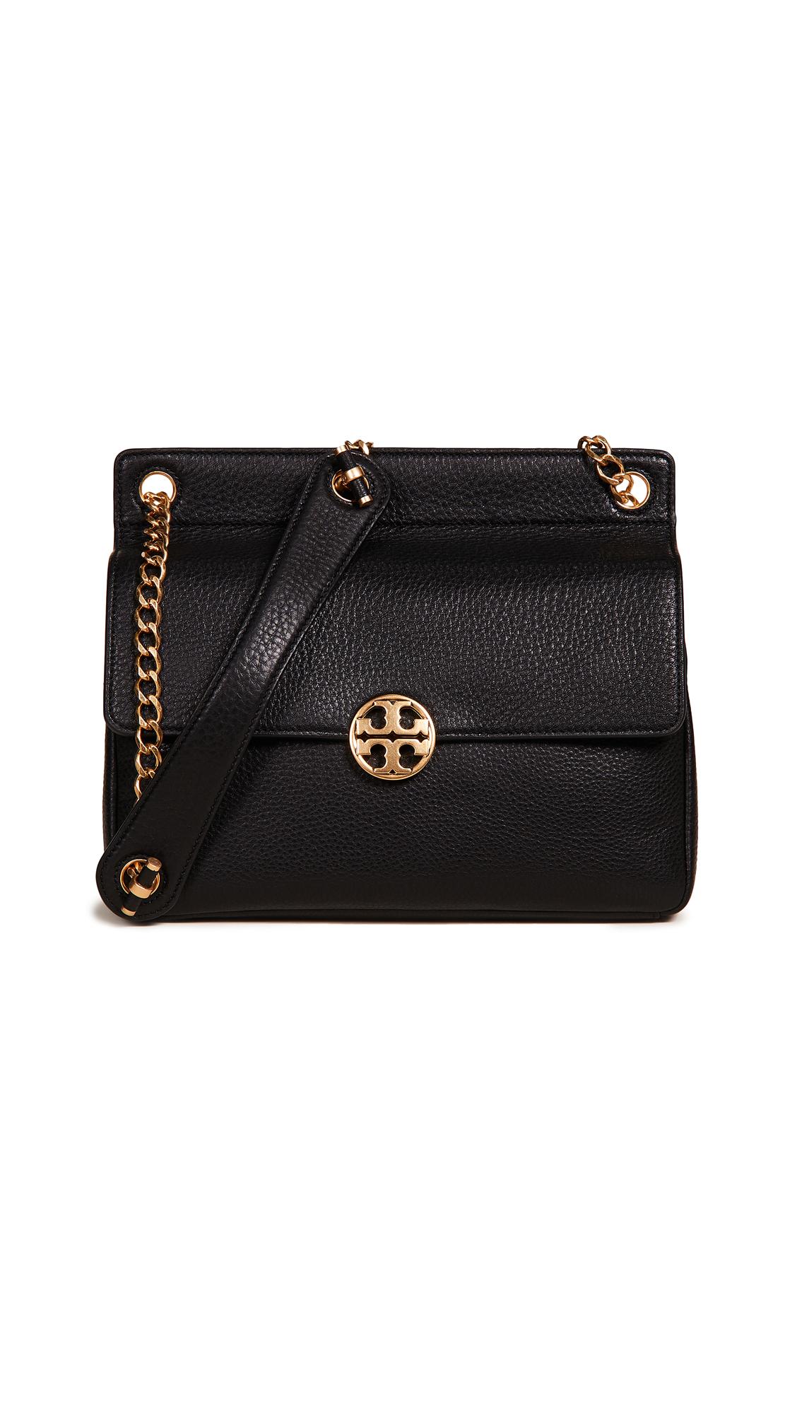 chelsea flap leather shoulder bag