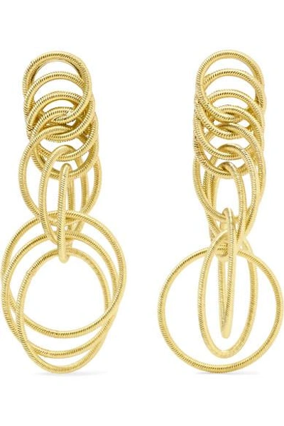 Shop Buccellati Hawaii 18-karat Gold Earrings