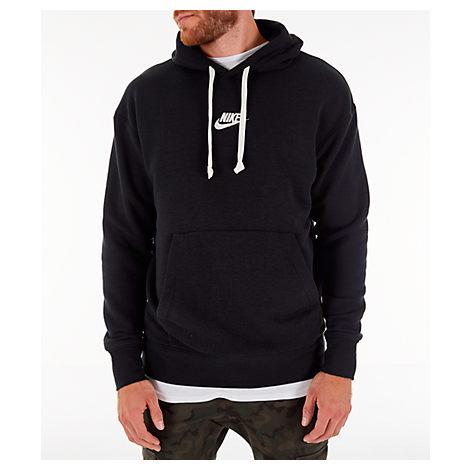 nike sportswear men's heritage pullover hoodie