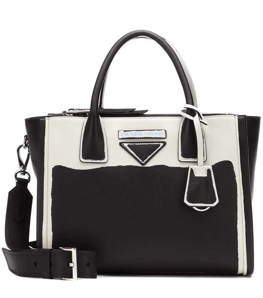 prada concept leather tote