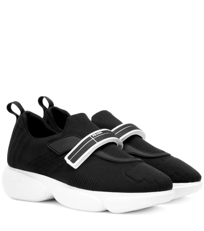 Shop Prada Cloudbust Sneakers In Black