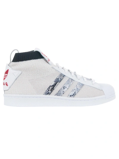 Shop Adidas Originals By United Arrows & Sons Adidas X United Arrows & Sons Ultra Star In Bianco