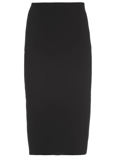 Shop Victoria Beckham Pencil Skirt In Black