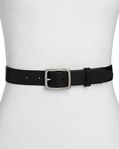 Shop Rag & Bone /jean Leather Boyfriend Belt In Black