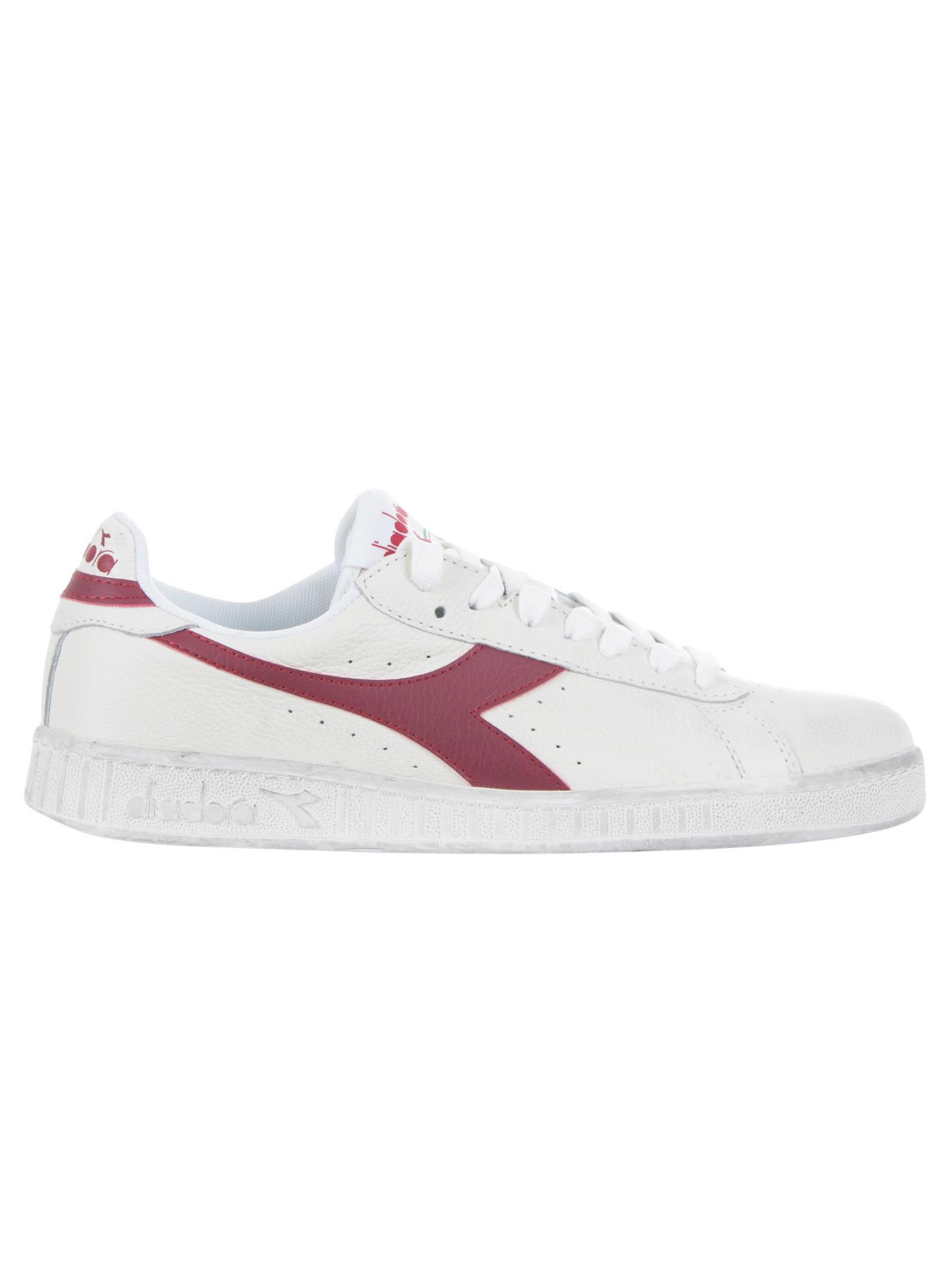 diadora game l waxed rosso