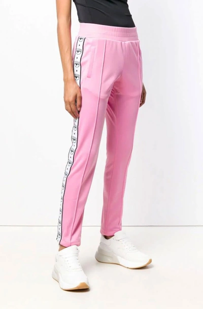 Shop Chiara Ferragni Jogger Pants In Pink