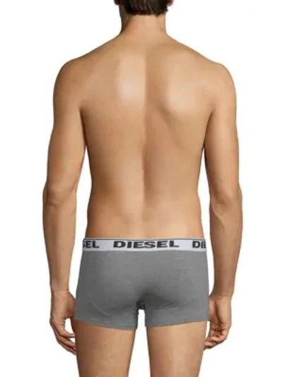 Shop Diesel Umbx Kory 3-pack Boxer Briefs In Black Multi