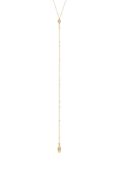 Shop Mimi & Lu Cadence Necklace In Metallic Gold
