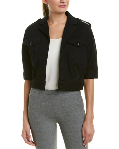 Shop T Tahari Jacket In Black