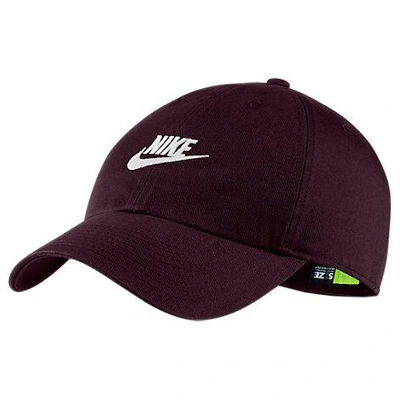 Shop Nike Sportswear H86 Washed Futura Adjustable Back Hat, Women's, Purple
