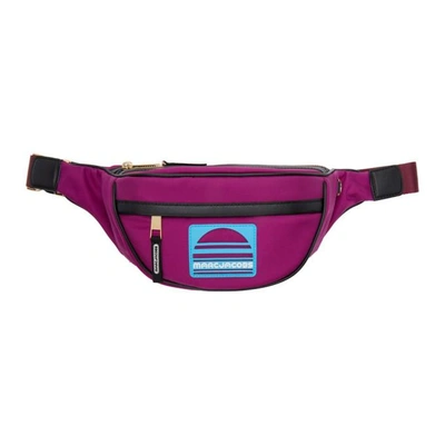 Shop Marc Jacobs Pink Sport Fanny Pack In 608 Magenta