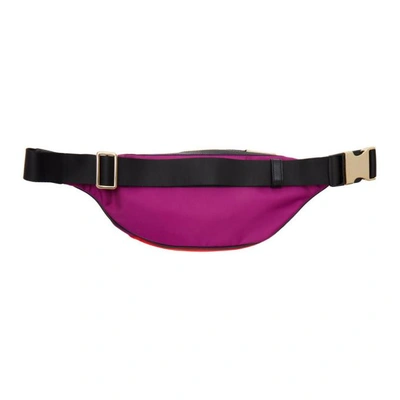 Shop Marc Jacobs Red And Purple Sport Fanny Pack In 937 Poppy R