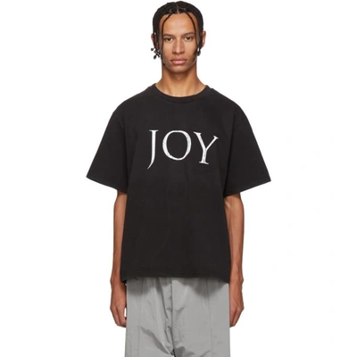 Shop Misbhv Black Joy T-shirt In Washedblk