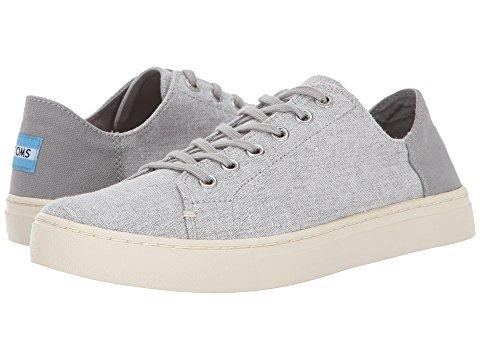 toms drizzle grey slub chambray