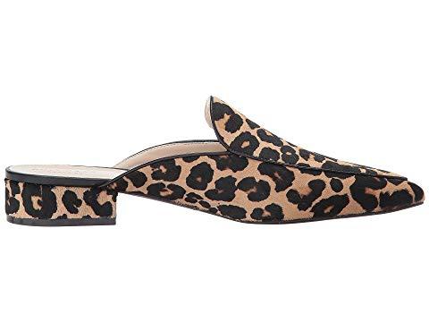 cole haan piper loafer mule leopard