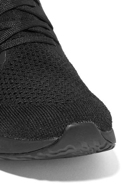 Shop Nike Epic React Flyknit Sneakers In Black
