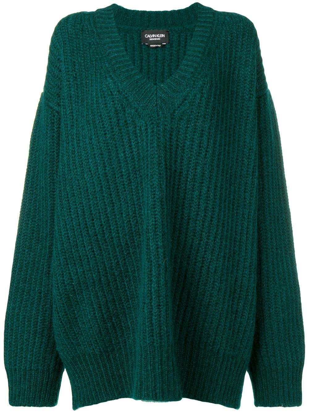 calvin klein v neck jumper