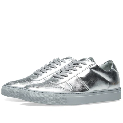 Shop Common Projects Woman By  B-ball Low In Silver