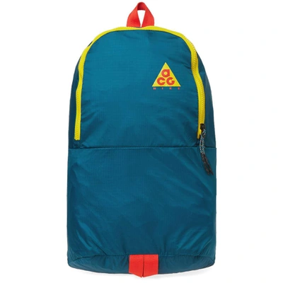 Shop Nike Acg Nsw Packable Backpack In Green