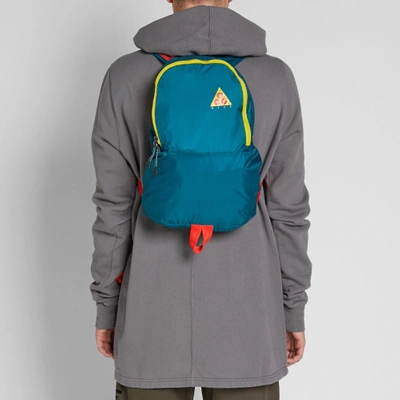 Shop Nike Acg Nsw Packable Backpack In Green