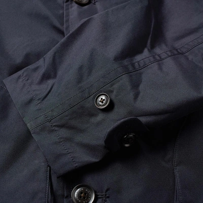 Shop Nanamica Nylon Gore-tex Cruiser Jacket In Blue