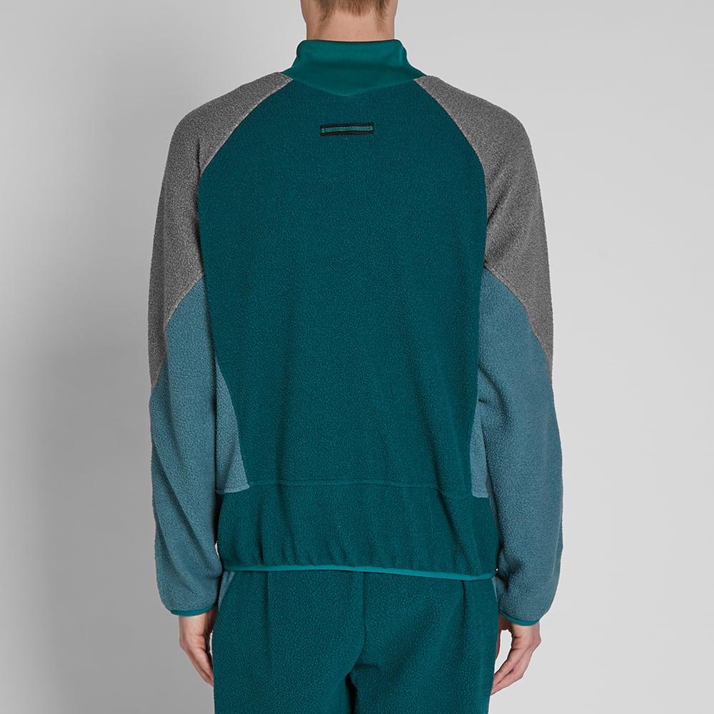 adidas originals eqt polar fleece jacket in green