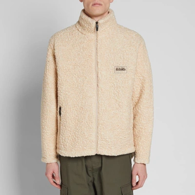 Shop Napa By Martine Rose T-emin Wool Jacket In Neutrals