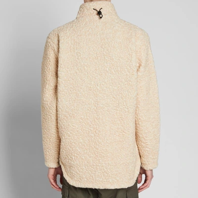 Shop Napa By Martine Rose T-emin Wool Jacket In Neutrals