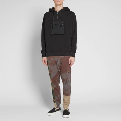 Shop Off-white Reconstructed Camo Sweat Pant In Green