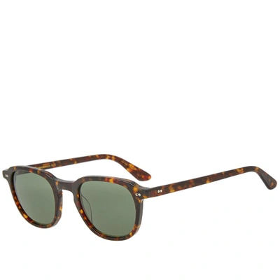Shop Moscot Billik Sunglasses In Brown