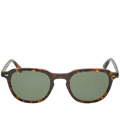 Shop Moscot Billik Sunglasses In Brown