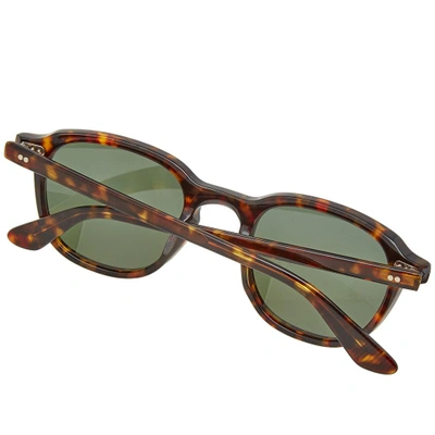 Shop Moscot Billik Sunglasses In Brown