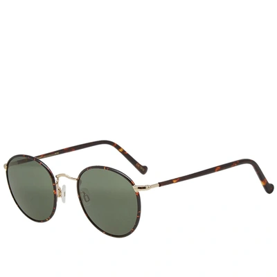 Shop Moscot Zev Sunglasses In Brown
