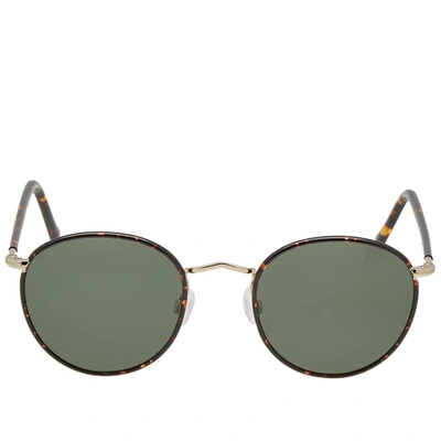 Shop Moscot Zev Sunglasses In Brown