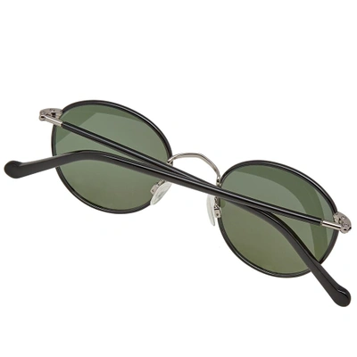 Shop Moscot Zev Sunglasses In Black