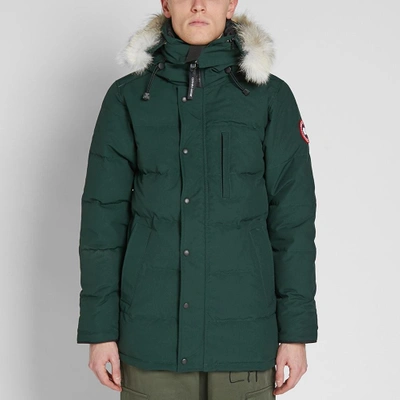 Shop Canada Goose Carson Parka In Green