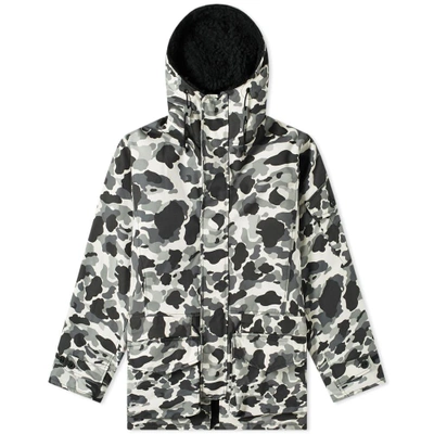 Shop Ark Air Furry Master Print Jacket In Grey