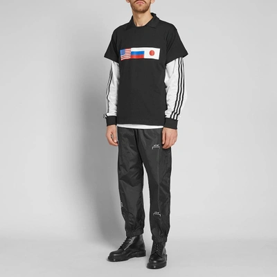 Gosha Rubchinskiy Flag Tee In Black ModeSens