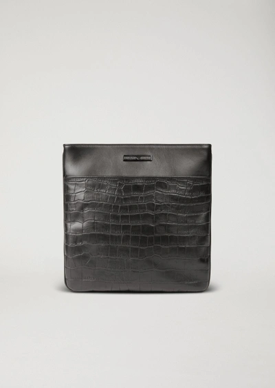 Shop Emporio Armani Crossbody Bags - Item 45435989 In Black