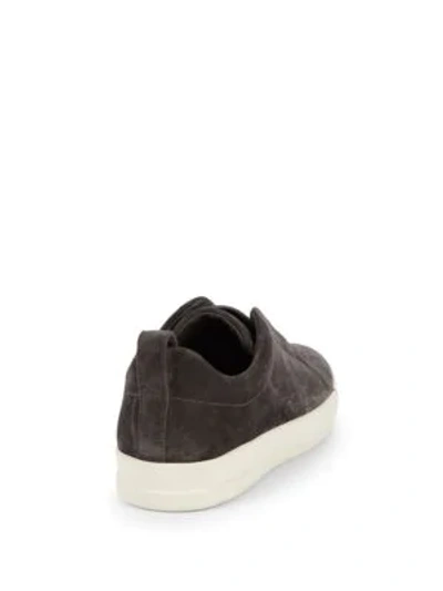 Shop Vince Conway Slip-on Sneakers In Graphite