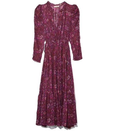Shop Ulla Johnson Purple Sumac Izar Dress
