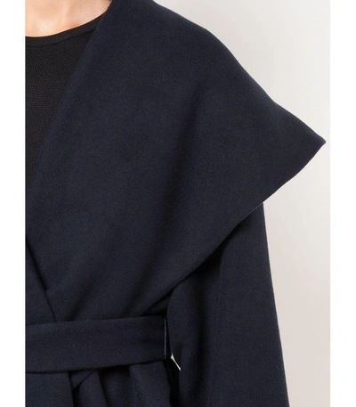 Shop The Row Trench Coat In Blue