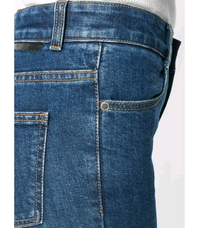 Shop Stella Mccartney Blue Seventies Flared Jeans