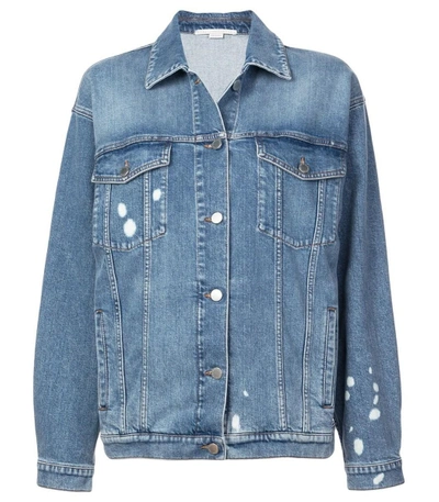 Shop Stella Mccartney Blue Denim Jacket