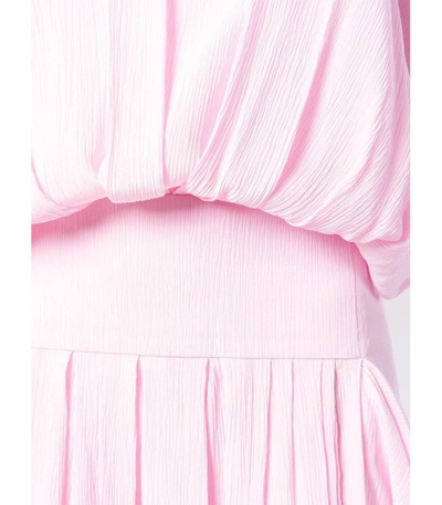 Shop Jw Anderson Pink Batwing Maxi Dress