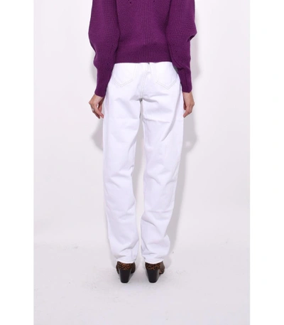 Shop Isabel Marant White Corsy Jeans
