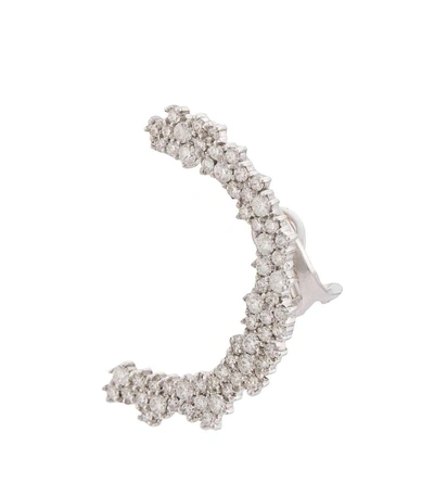 Shop Ana Khouri White Gold Marie Cuff