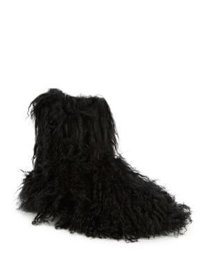 fluff momma mongolian uggs black