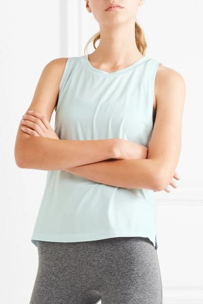 Shop We/me The Foundation Stretch-jersey Tank In Blue
